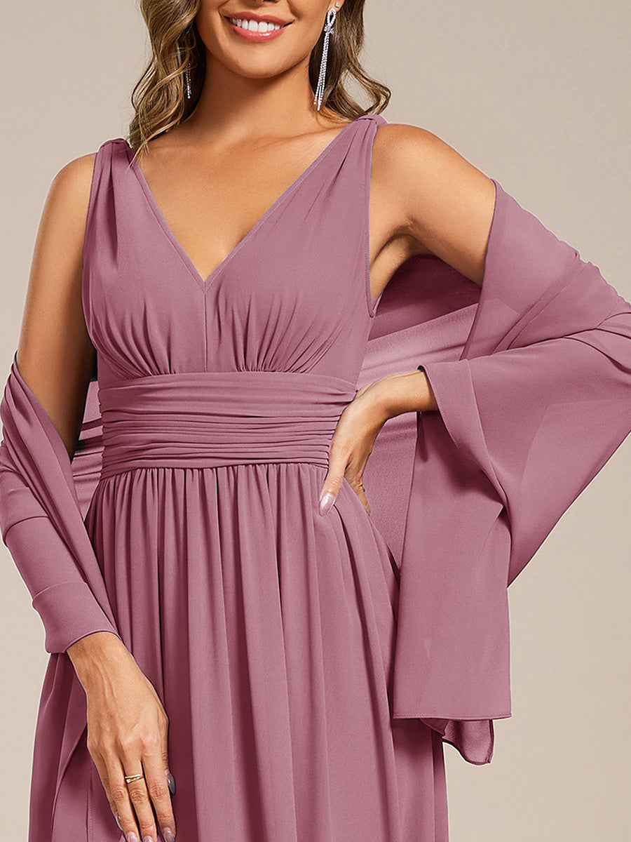 Elegante Chiffon-Stola für besondere Anlässe #Farbe_Orchid