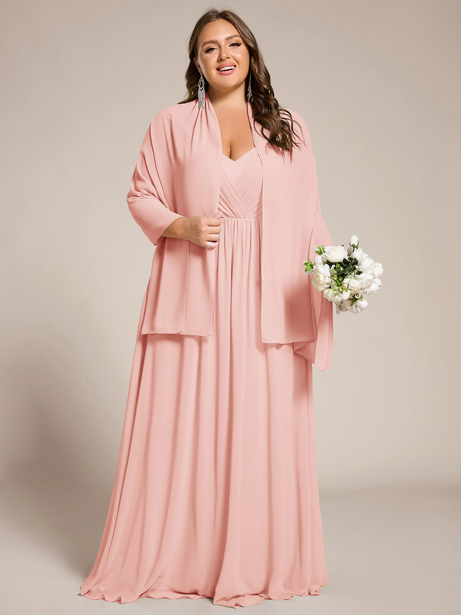Elegante Chiffon-Stola für besondere Anlässe #Farbe_Rosa