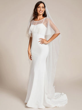Größe Nach Maß Sweetheart-Ausschnitt figurbetontes bodenlanges Brautkleid EH0221A