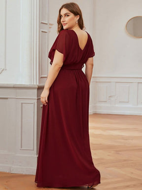Größe Nach Maß Frauen A-Line Empire Taille Abendkleid 07851