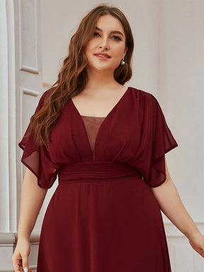 Größe Nach Maß Frauen A-Line Empire Taille Abendkleid 07851
