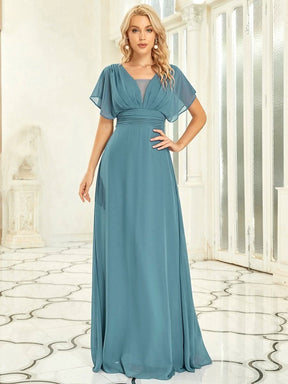 Größe Nach Maß Frauen A-Line Empire Taille Abendkleid 07851