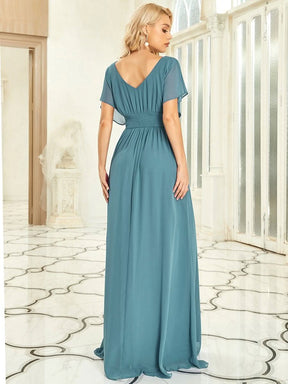 Größe Nach Maß Frauen A-Line Empire Taille Abendkleid 07851