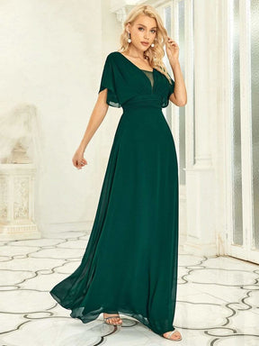 Größe Nach Maß Frauen A-Line Empire Taille Abendkleid 07851