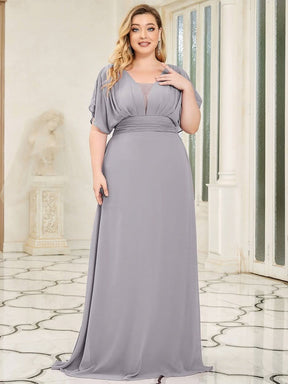 Größe Nach Maß Frauen A-Line Empire Taille Abendkleid 07851