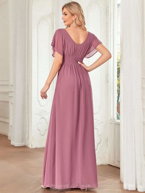 Größe Nach Maß Frauen A-Line Empire Taille Abendkleid 07851