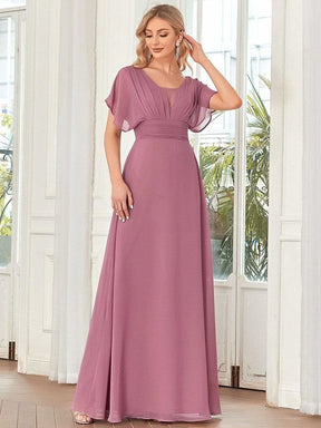 Größe Nach Maß Frauen A-Line Empire Taille Abendkleid 07851